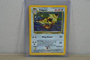 Pidgeot Jungle Set Red Number Holo Pokemon Card 864