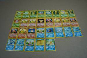 Base Set Red Number Pokemon Cards