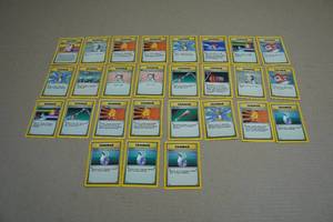 Early Pokemon Trainer Cards