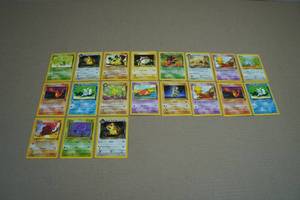 Team Rocket Set Red Number Pokemon Cards