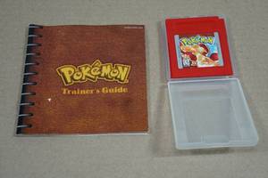 Nintendo Gameboy Pokmon Red Game Cartridge