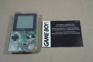 Nintendo Gameboy Pocket Handheld Game Console - Clear