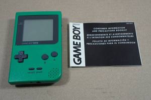 Nintendo Gameboy Pocket Handheld Game Console - Green