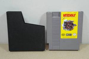 Nintendo NES Werewolf the Last Warrior Game Cartridge