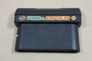 Sega Genesis Sonic & Knuckles Game Cartridge