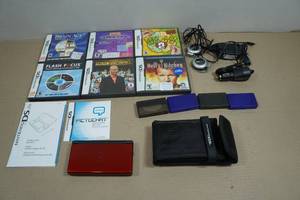 Nintendo DS Lite Handheld Game and Accessories