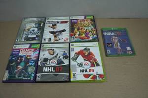 XBOX 360 Games  - Ghost Recon, Baseball, Kinect, Basketball, Hockey