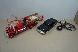 Vintage Firetruck and Chevy Bel Air Novelty Corded Phones