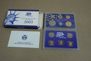 2003 United States Mint Proof Coin Set