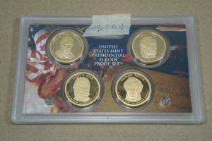 2009 United States Mint Presidential $1 Coin Proof Set