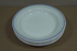 Corning Corelle Moonglow 15oz Flat Rim Soup Bowls