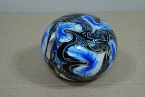 Vintage Hand-Blown Art Glass Paper Weight