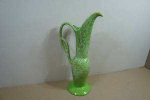 Vintage Royal Haeger Green Drip Glaze Water Pitcher