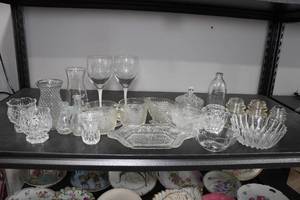 Assorted Glassware