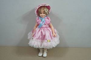Vintage Danbury Mint Sherley Temple Porcelain Doll Little Colonel