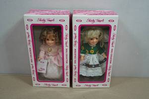 Vintage Ideal Toy Corp Shirley Temple Porcelain Dolls