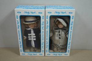 Vintage Ideal Toy Corp Shirley Temple Porcelain Dolls