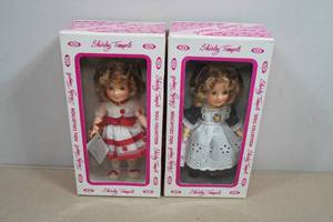 Vintage Ideal Toy Corp Shirley Temple Porcelain Dolls