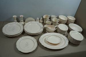 50-Piece Vintage Pfaltzgraff Dinnerware Set