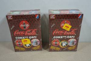Coca-Cola Collectors Caps Sealed Boxes