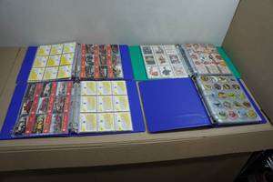 Fire Engine and Coca-Cola Collectors Cards and Pogs