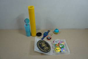 Vintage Toys - Pogs, Tamagotchi, Watch
