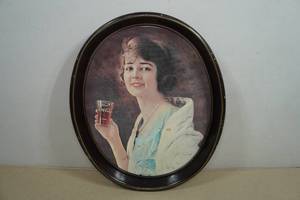 Vintage Coca-Cola Metal Serving Tray