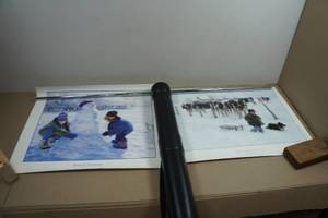 Robert Duncan Prints in Plastic Tube