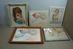 Assorted Child Themed Wall Art