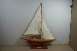 Vintage Wooden Ship Model