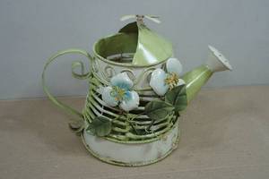 Dragonfly and Flowers Garden Watering Can