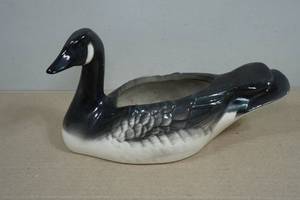 Vintage Canadian Goose Planter
