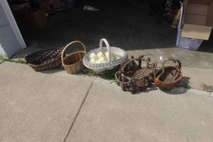 Assorted Baskets and Candles