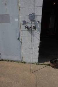 6 Laser Cut Metal Chicken Weather Vane