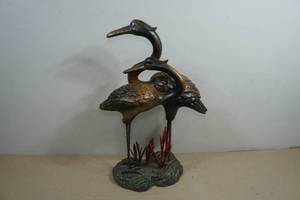 Bronze Herons Statue
