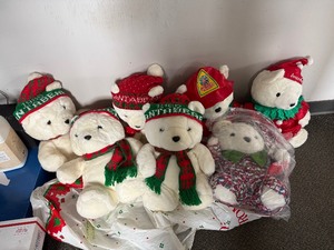 Assorted Dayton Hudson Santa Bears