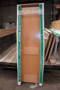 24 Interior Prehung Door Maple