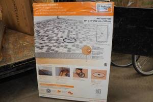 Schluter Waterproof Sloped Shower Tray 48x72