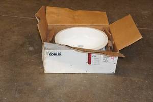 White Undercounter Sink