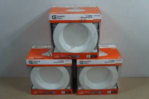 Commercial Electric 6 White Recessed LED Kits