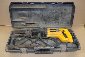 DeWalt VS Corded Reciprocating Saw