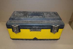 Stanley Tool Box with Assorted Tools