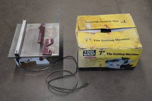 Tool Shop 7 Tile Cutting Machine