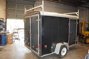 Enclosed Trailer with Side Door - 6 x 10