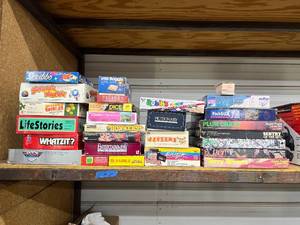 Large lot of Board Games
