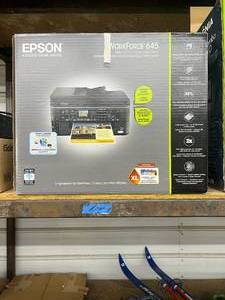Epson Workforce 645 Copy Fax Scan Everything Included