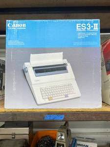 Canon ES3-II Electric Typewriter - Complete in box