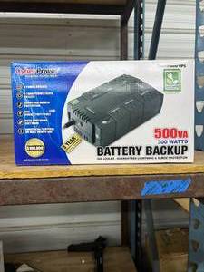 Cyber Power Battery Backup Complete in Box