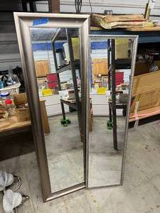 Lot of 2 Standup Mirrors