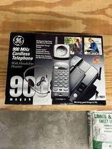 GE Cordless Telephone - Complete In Box